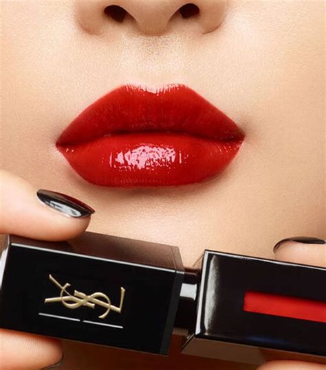 YSL vernis lip stain